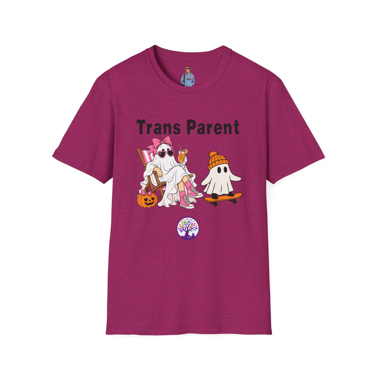 Trans Parent 3 Halloween Pride Tree Las Vegas T-Shirt