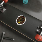 Die-Cut Stickers -  Lion Head - Black And Proud