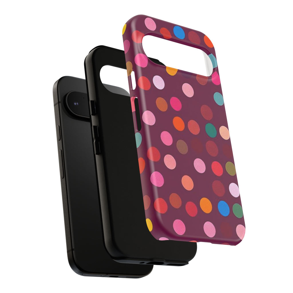 Polka-Dot Colorful Tough Case for Android