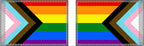 Inclusive Rainbow Pride Double Sided Flag - Celebrate Inclusivity and Diversity