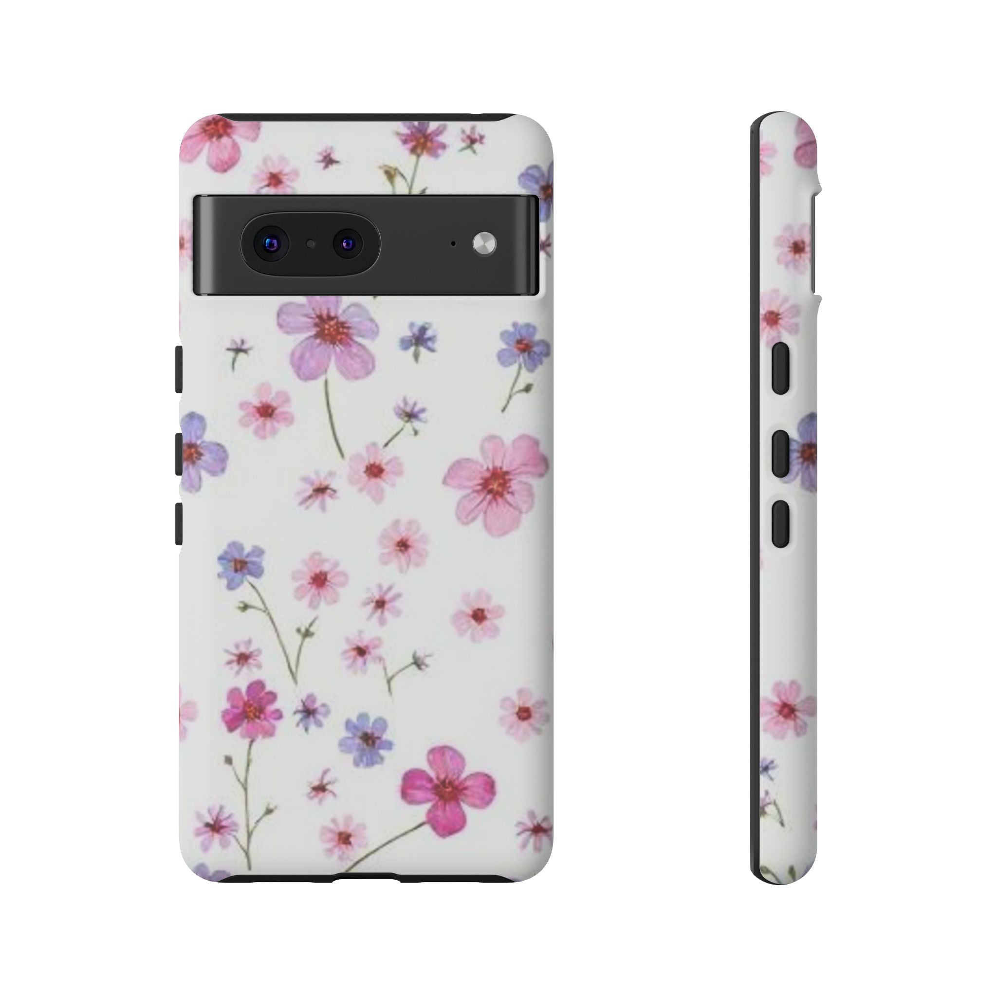 Pink Wildflower Tough Case for Android