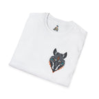 Mystical Wolf Design Unisex Softstyle T-shirt