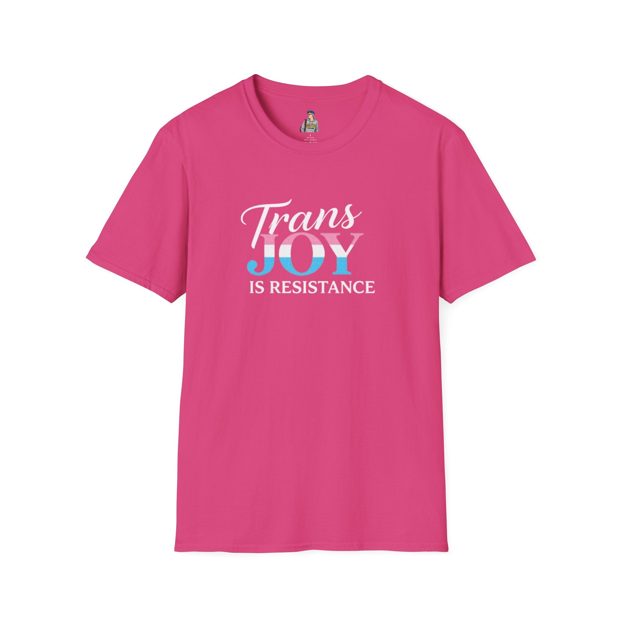 Trans Joy is Resistance Unisex T-Shirt - Celebrate Love and Empowerment