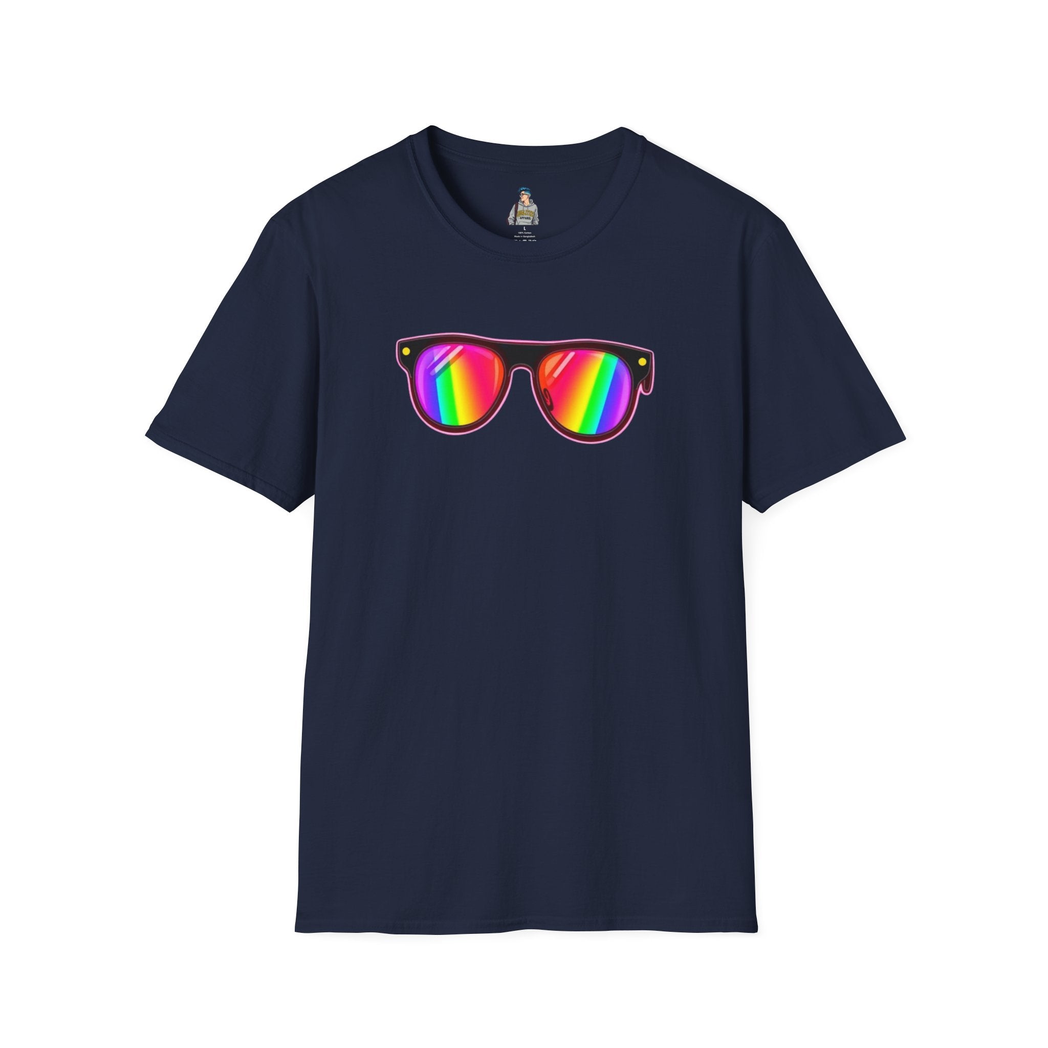 Rainbow Sunglasses Unisex t-shirt