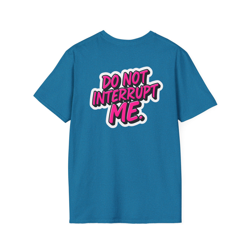 'I Am Speaking' Unisex Softstyle T-Shirt – Bold Statement Tee for Confident Voices