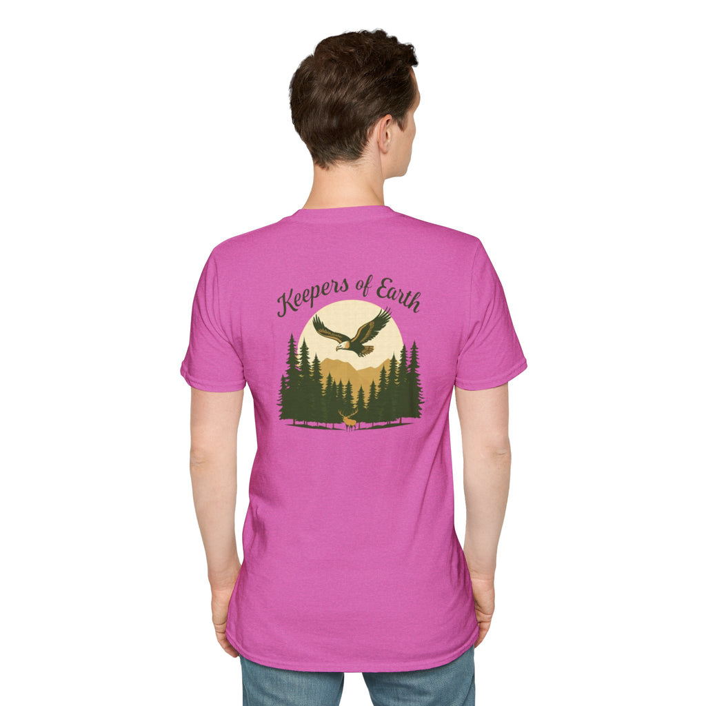 Keepers of the Earth Eagle and Elk T-shirt