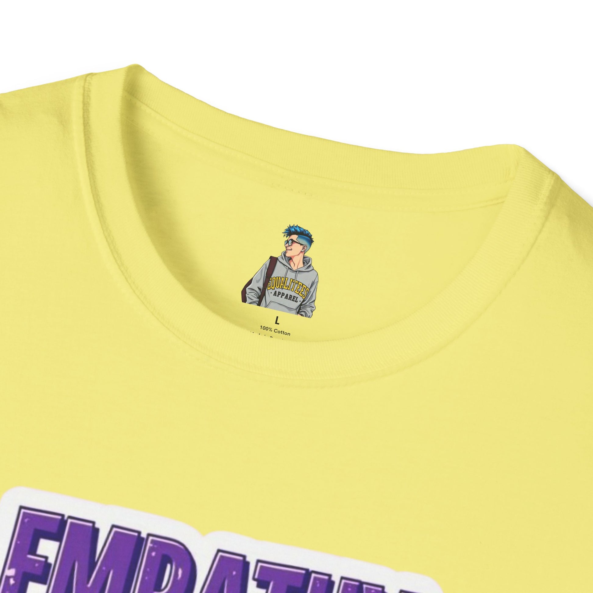 Empathy Equals Strength Unisex Softstyle T-Shirt - Inspirational Apparel for Everyday Comfort