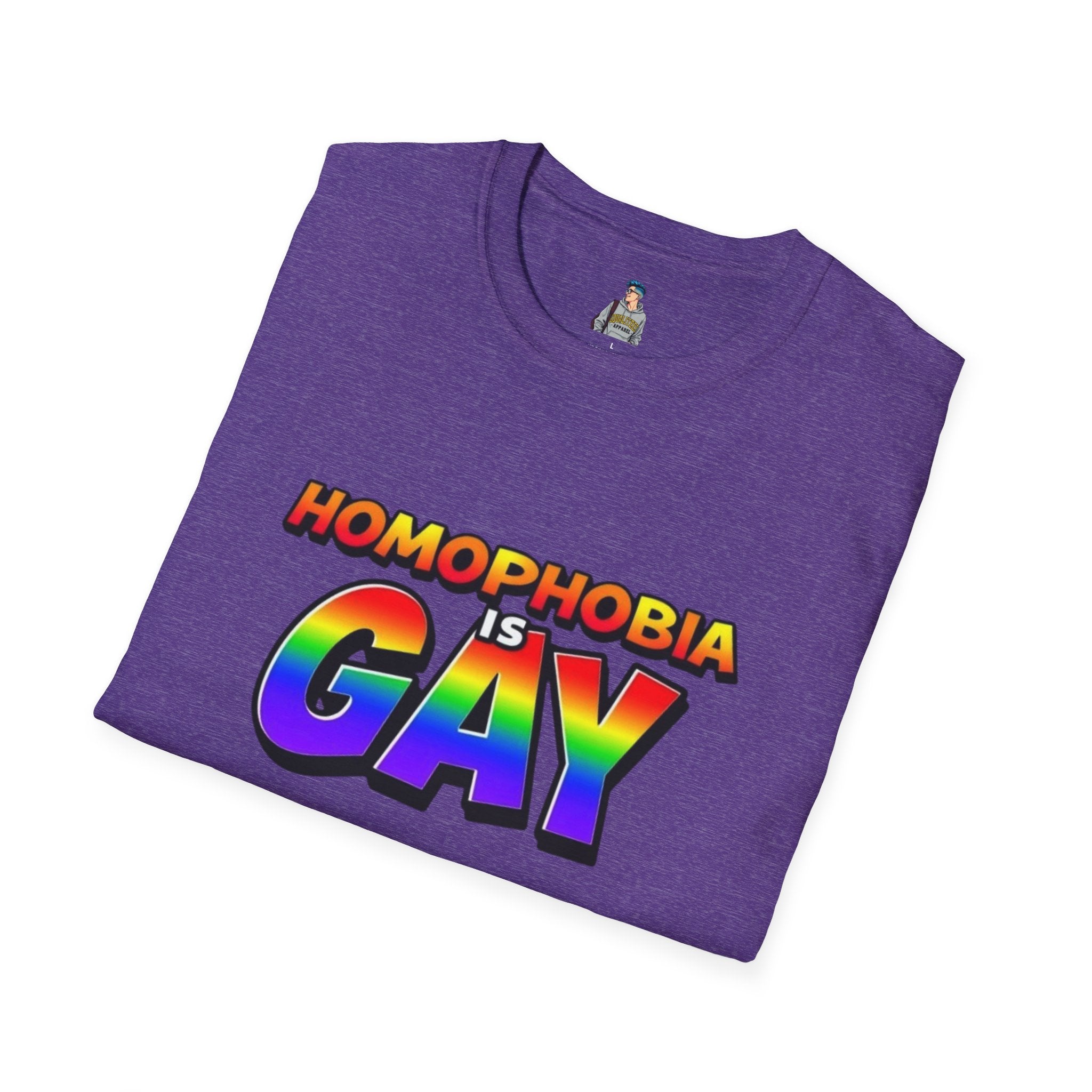 Homophobia Is Gay Graphic T-Shirt