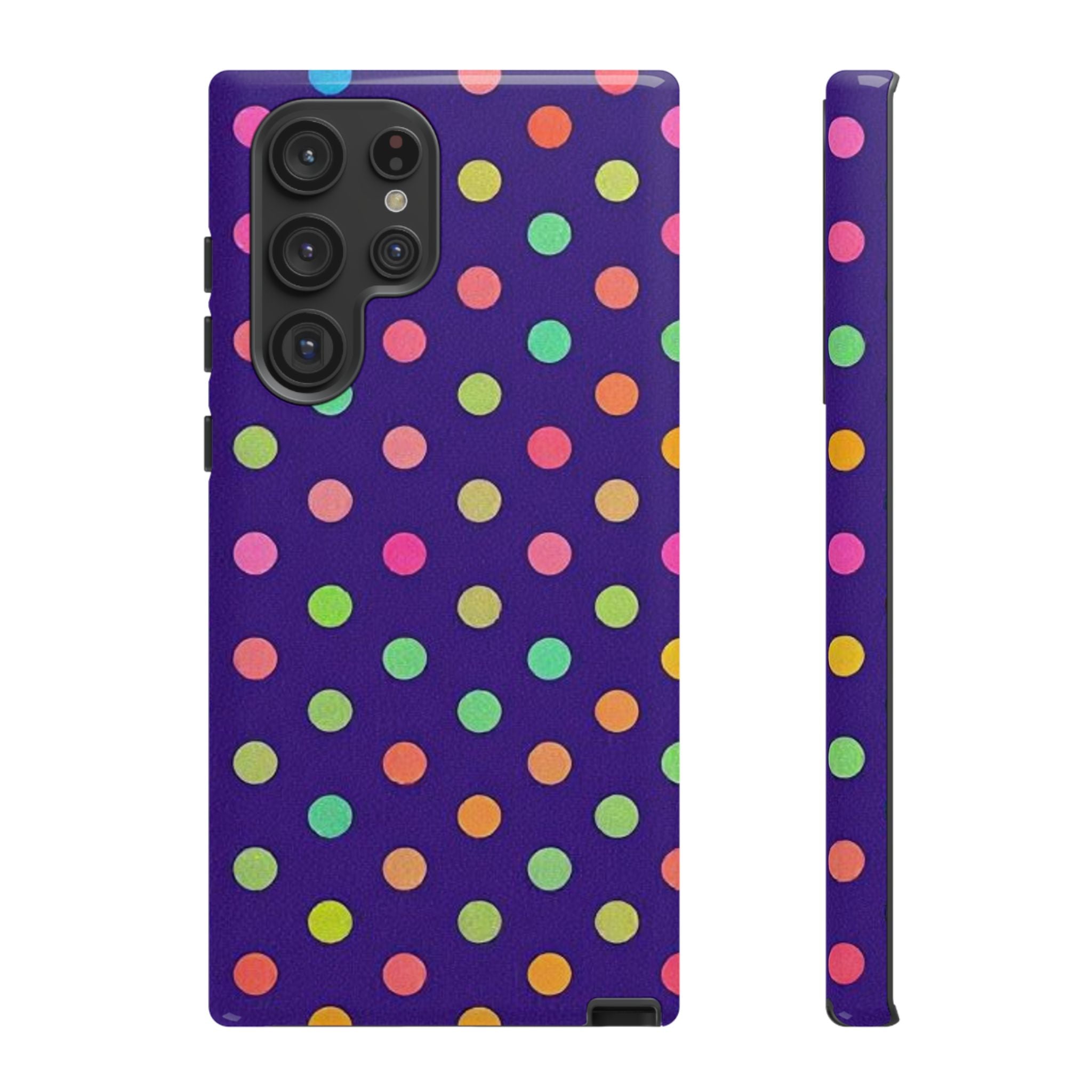 Colorful Polka-Dot Tough Case for Android