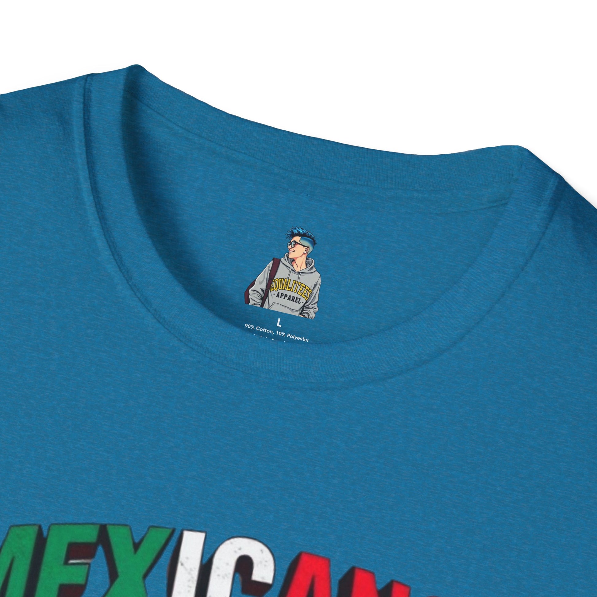 Unisex Softstyle T-Shirt - Mexicans Are Great Americans | Bilingual Pride Tee