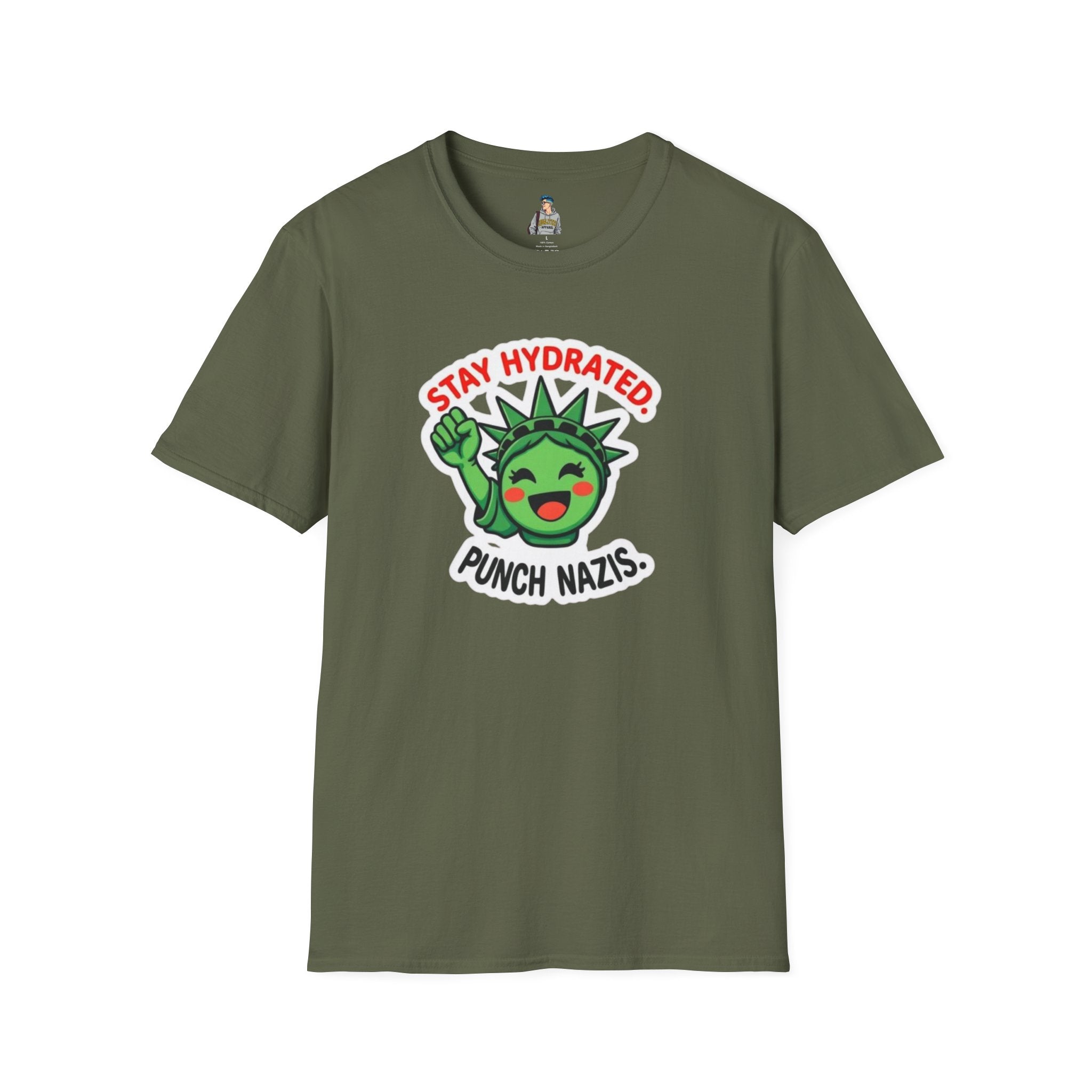 Stay Hydrated, Punch Nazis T-Shirt