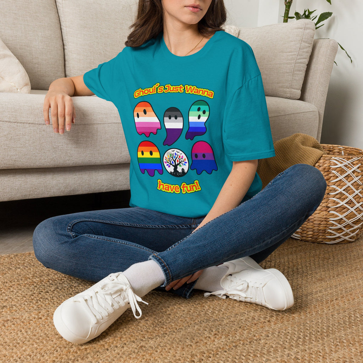Ghouls Just Wanna Have Fun Pride Tree Las Vegas T-Shirt