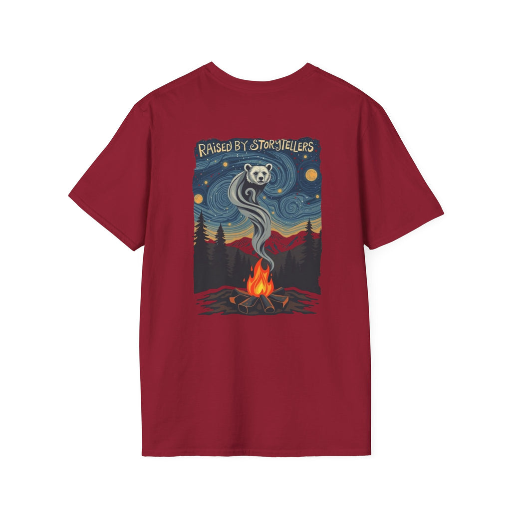 Raised by Storytellers Native Pride T-Shirt