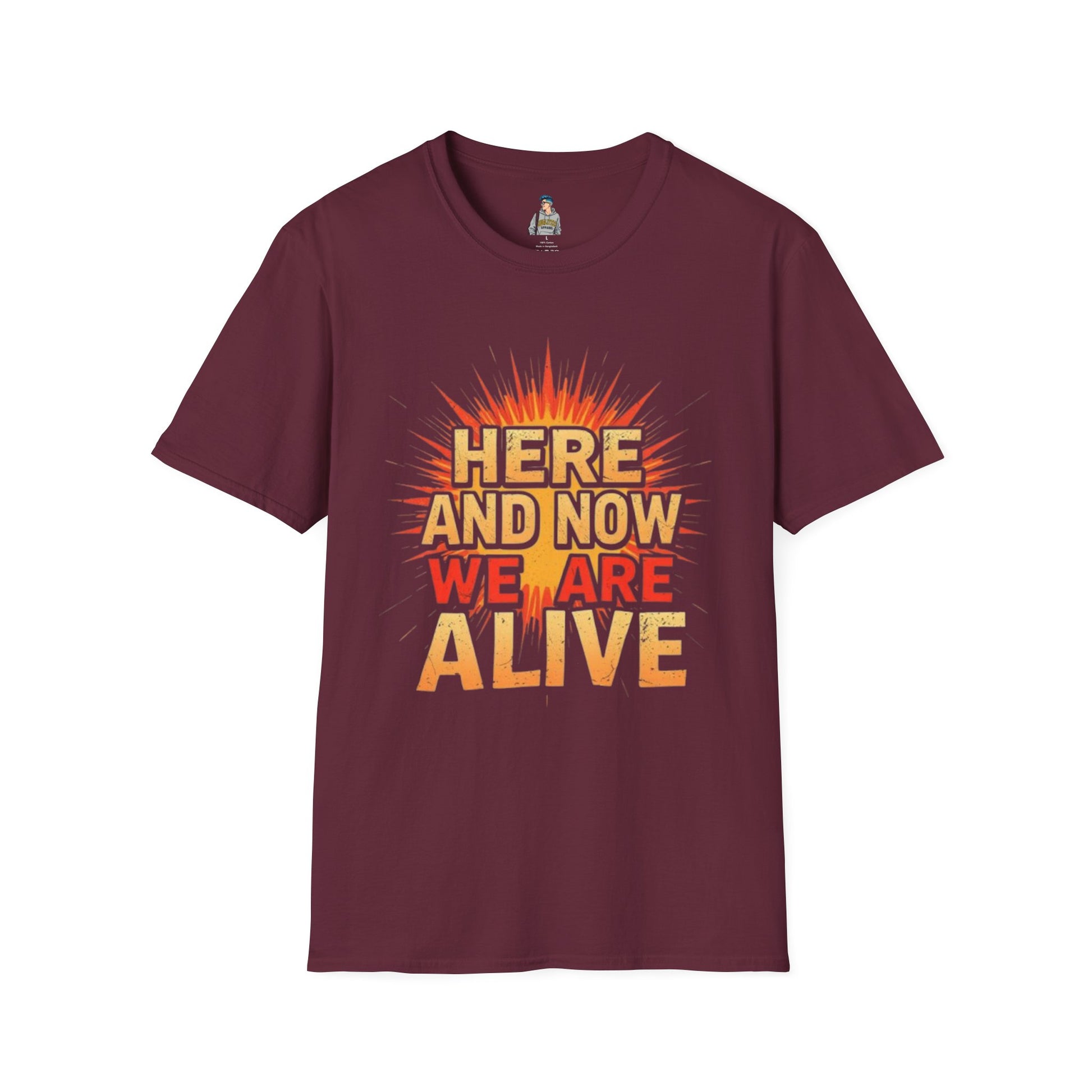 Empowering Statement Tee, Here and Now We Are Alive Our Resistance Matters
