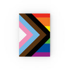 Vibrant Inclusive Pride Flag Design Journal - Perfect for Gifts, Journaling, and Celebrations