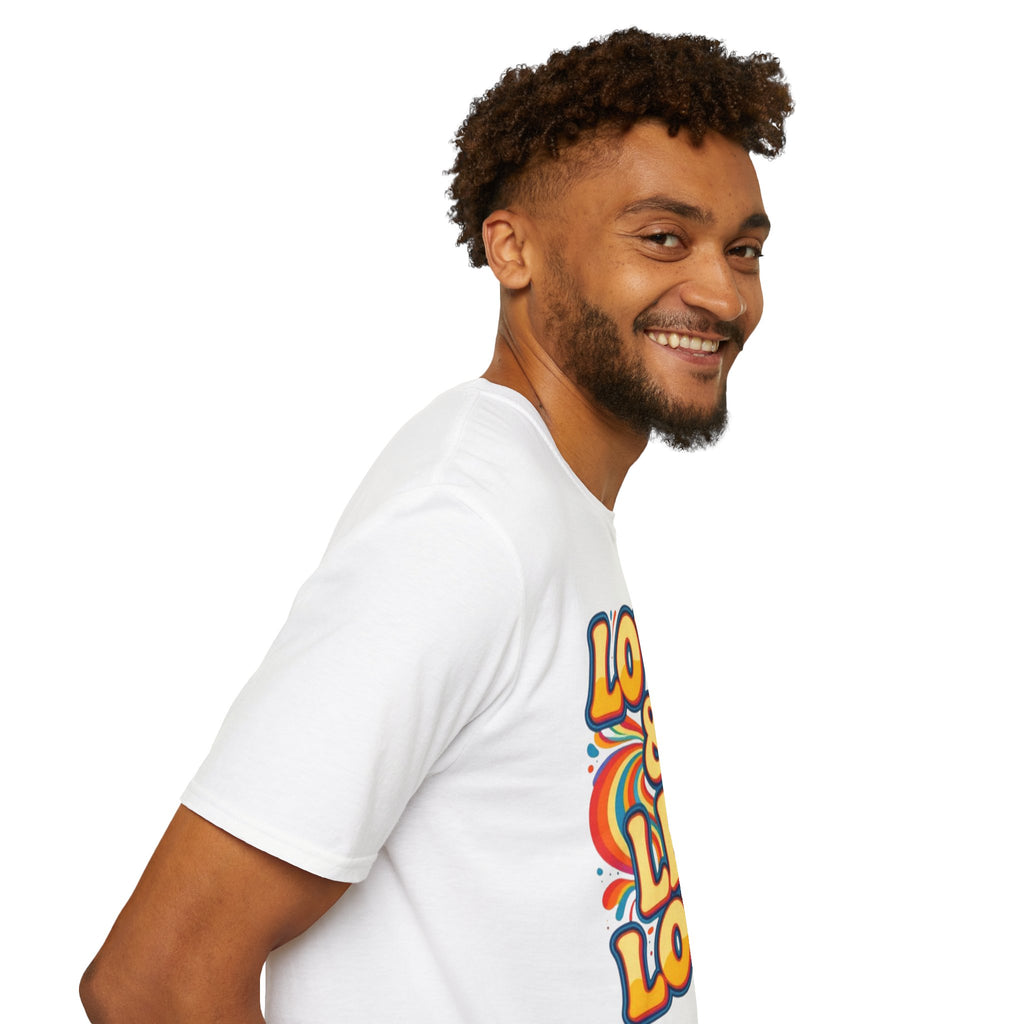 Love & Let Love Retro T-Shirt