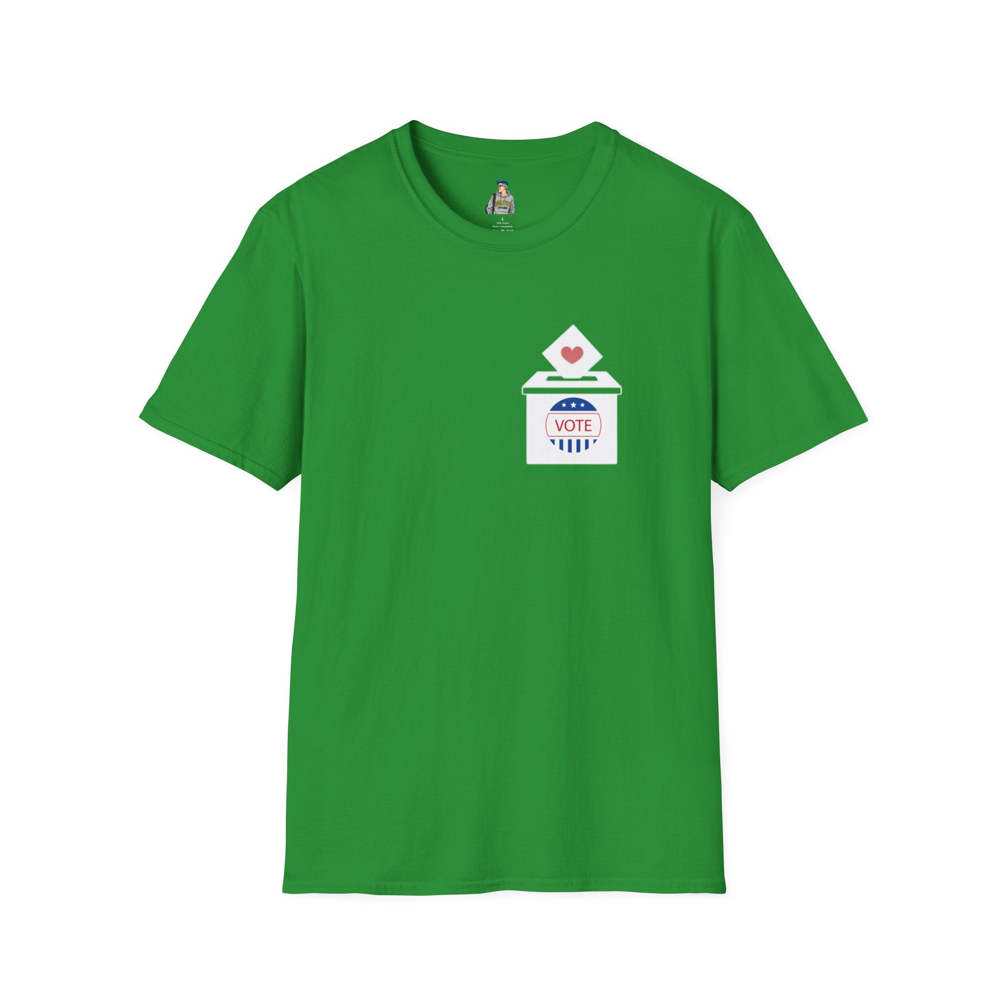 Vote with Your Heart Unisex Softstyle T-Shirt