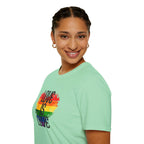 Pride Love Is Love Unisex Softstyle T-Shirt - EqualiTees.Me