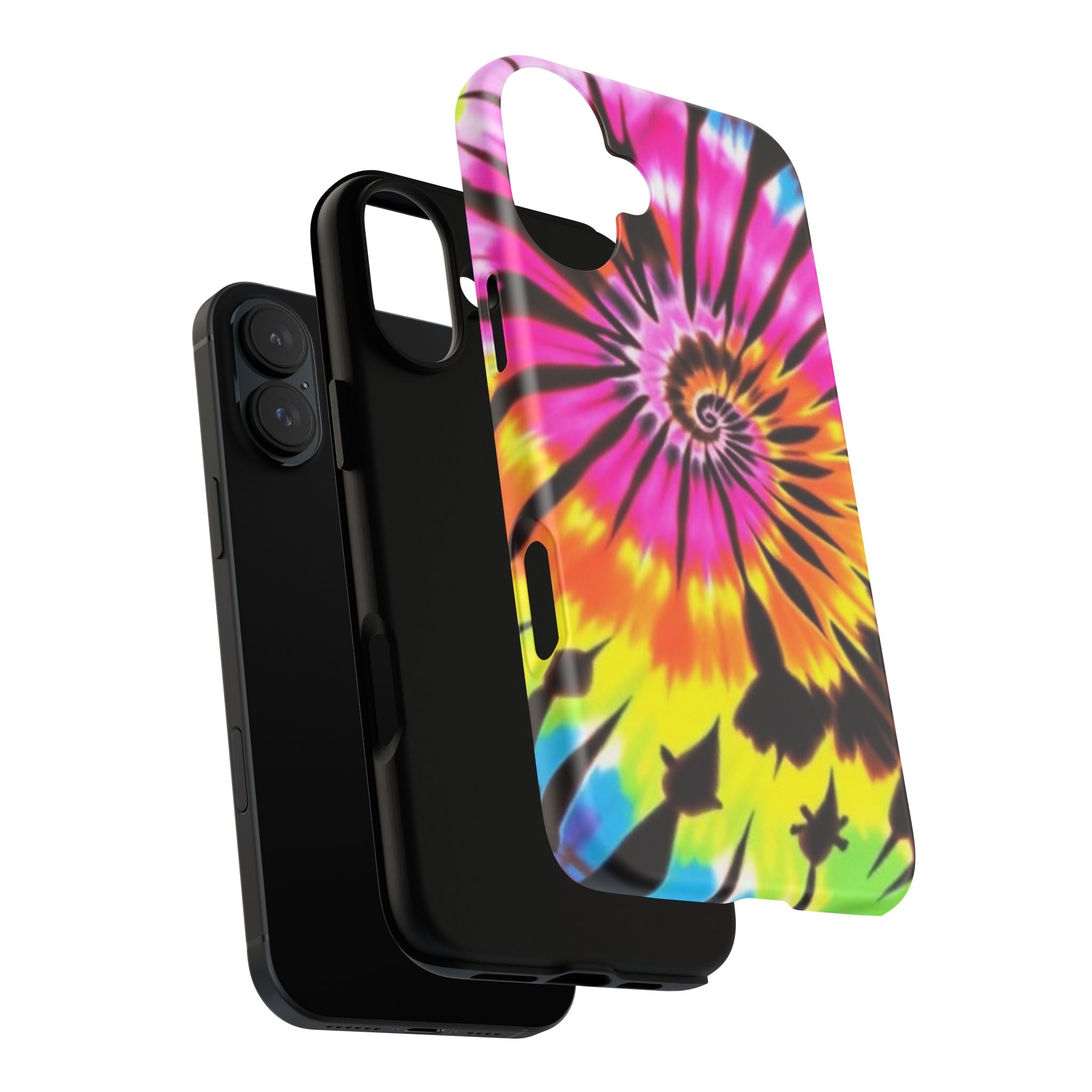 Tie-Dye Spiral Phone Case for iPhone