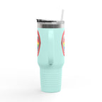 Rainbow Tongue Insulated Travel Mug - 40oz, Perfect for Pride Celebrations