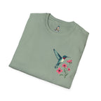 Floral Hummingbird T-Shirt