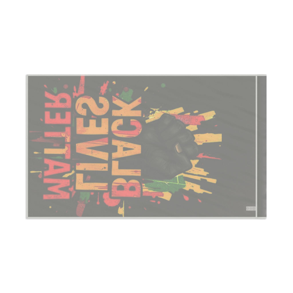 Black Lives Matter Awareness, Pride and Protest Flag