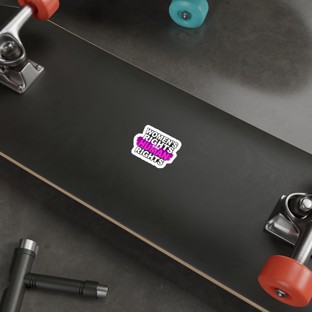 Die-Cut Stickers - WOMEN'S RIGHTS ARE HUMAN RIGHTS