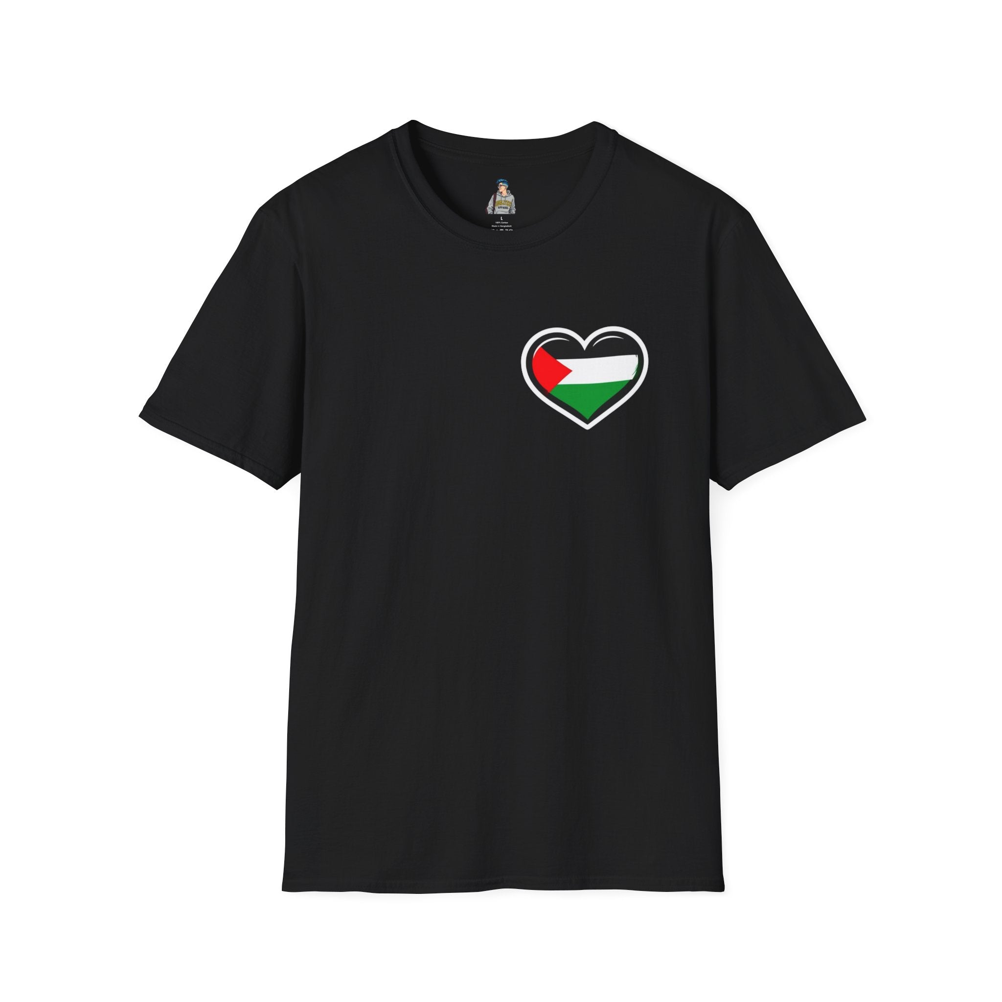 Unisex Softstyle T-Shirt: Stand with Gaza & We Are All Palestine Graphic Tee