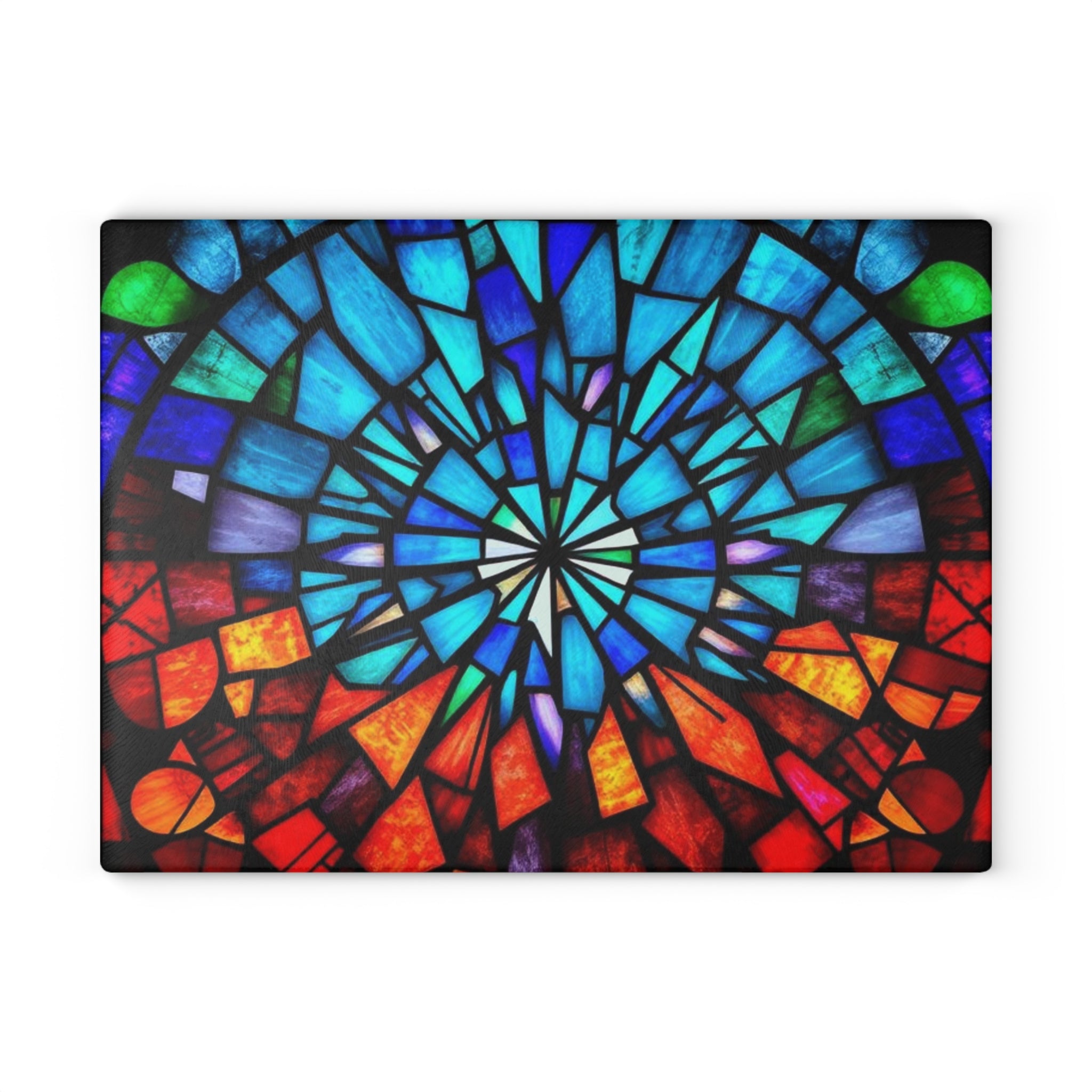 Stained Glass Cutting Board - Colorful Kitchen Decor