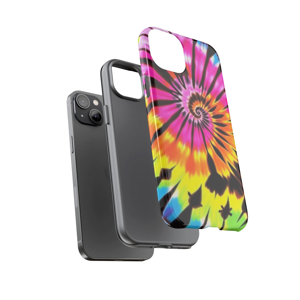 Tie-Dye Spiral Phone Case for iPhone