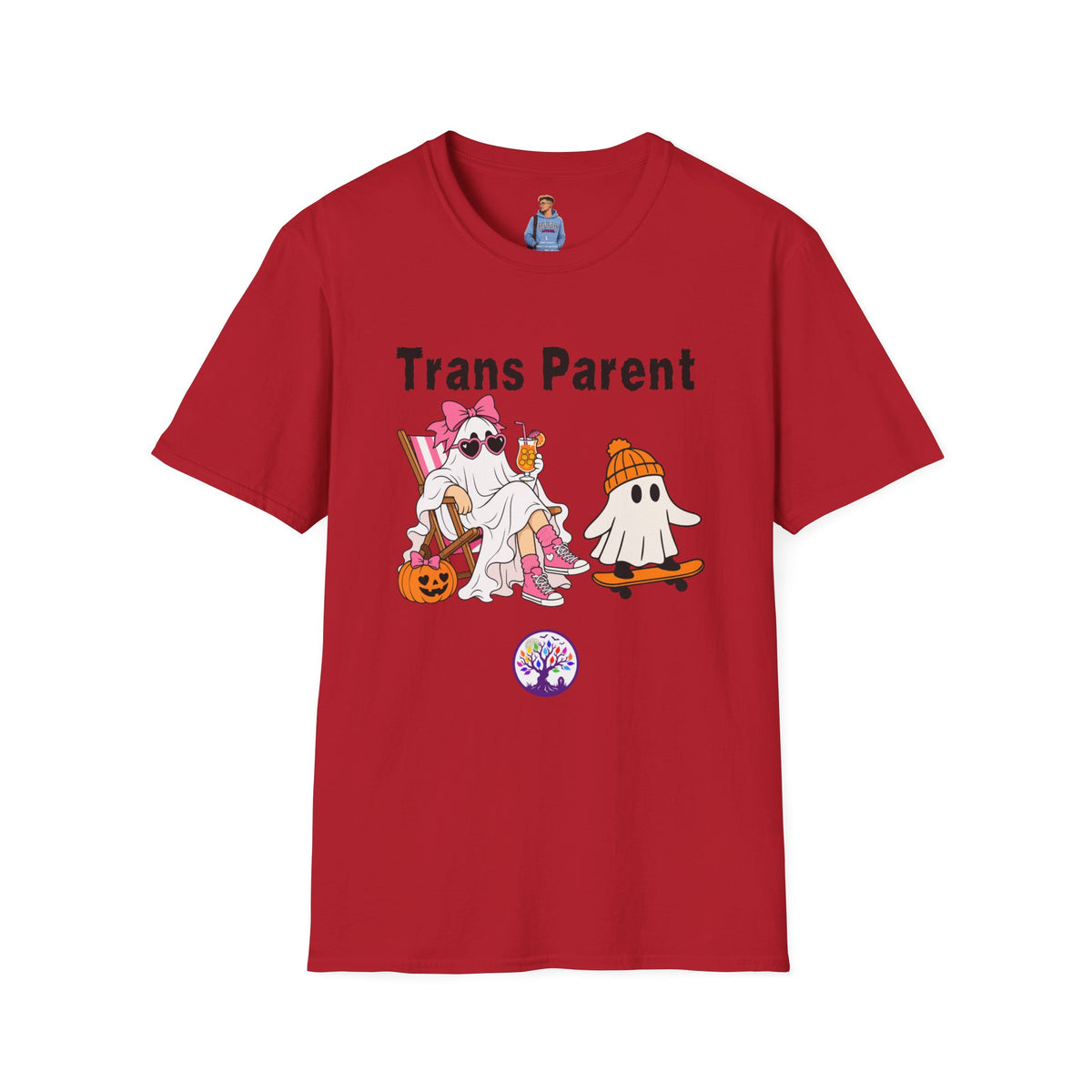 Trans Parent 3 Halloween Pride Tree Las Vegas T-Shirt