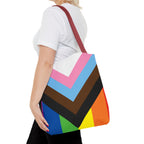 Inclusive Pride Flag Tote Bag