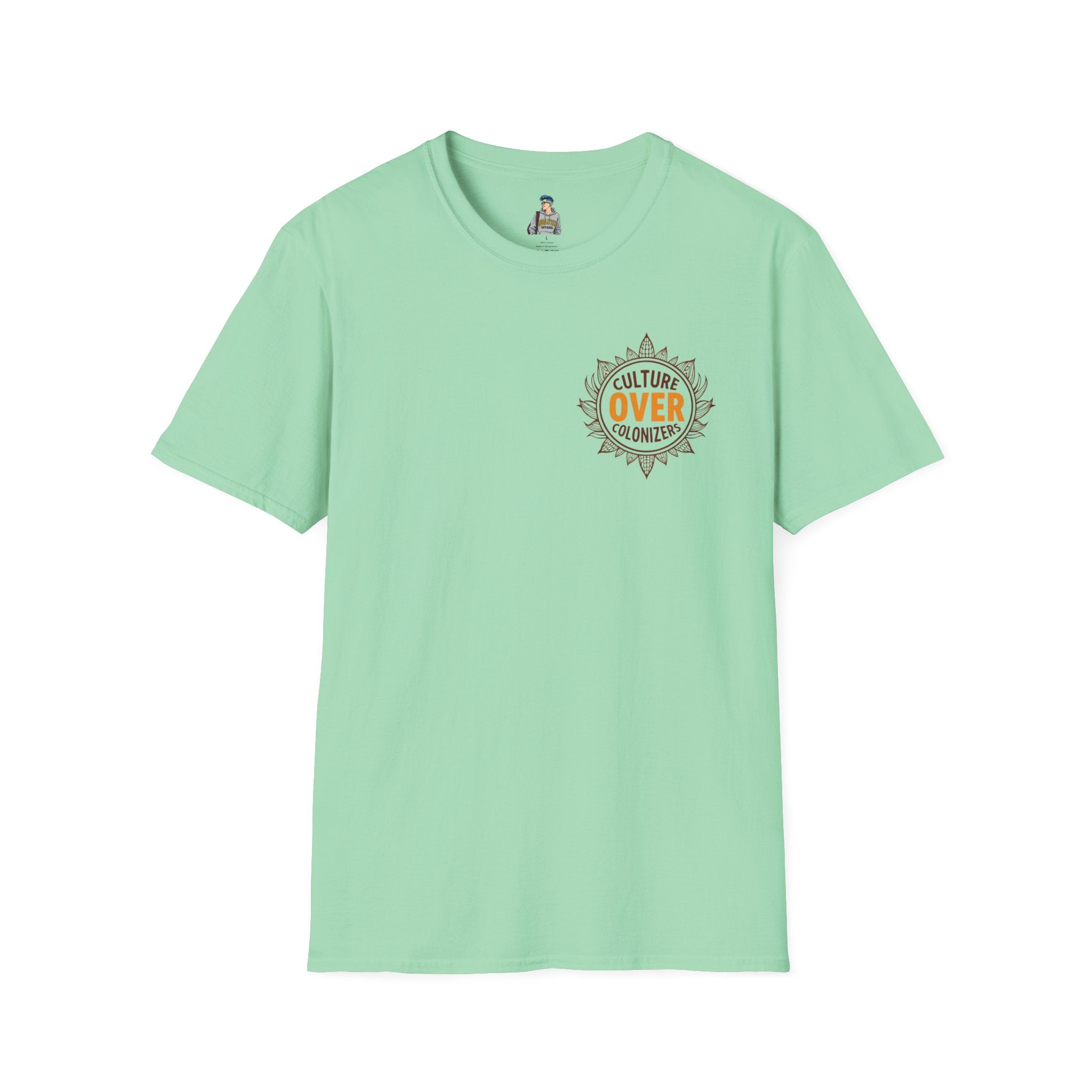 Culture Over Colonizers Unisex Softstyle T-Shirt