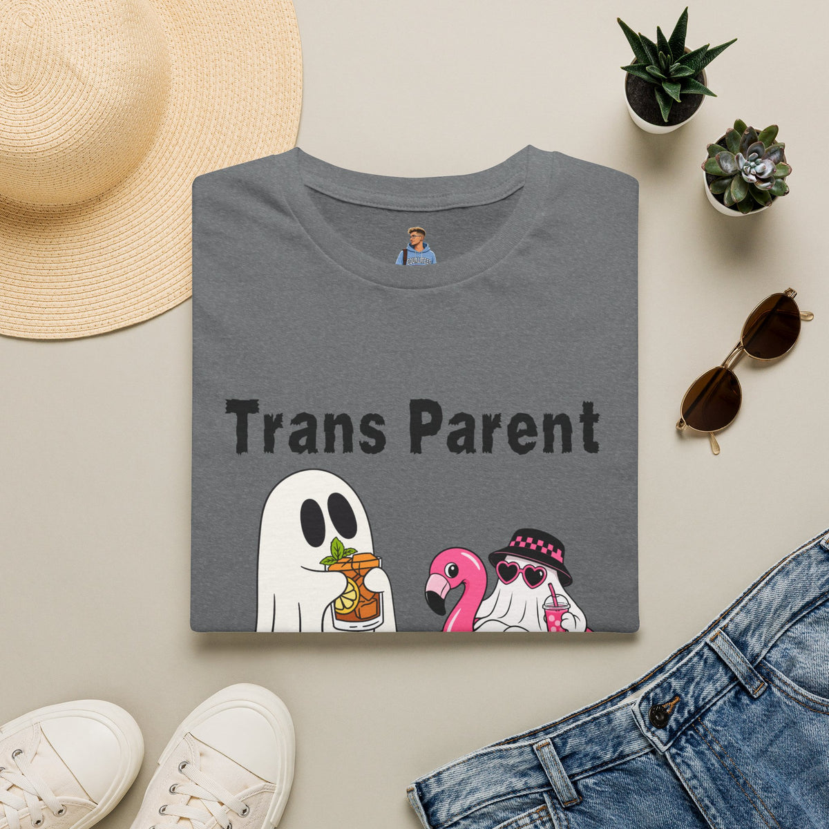 Trans Parent 4 Halloween Pride Tree Las Vegas T-Shirt