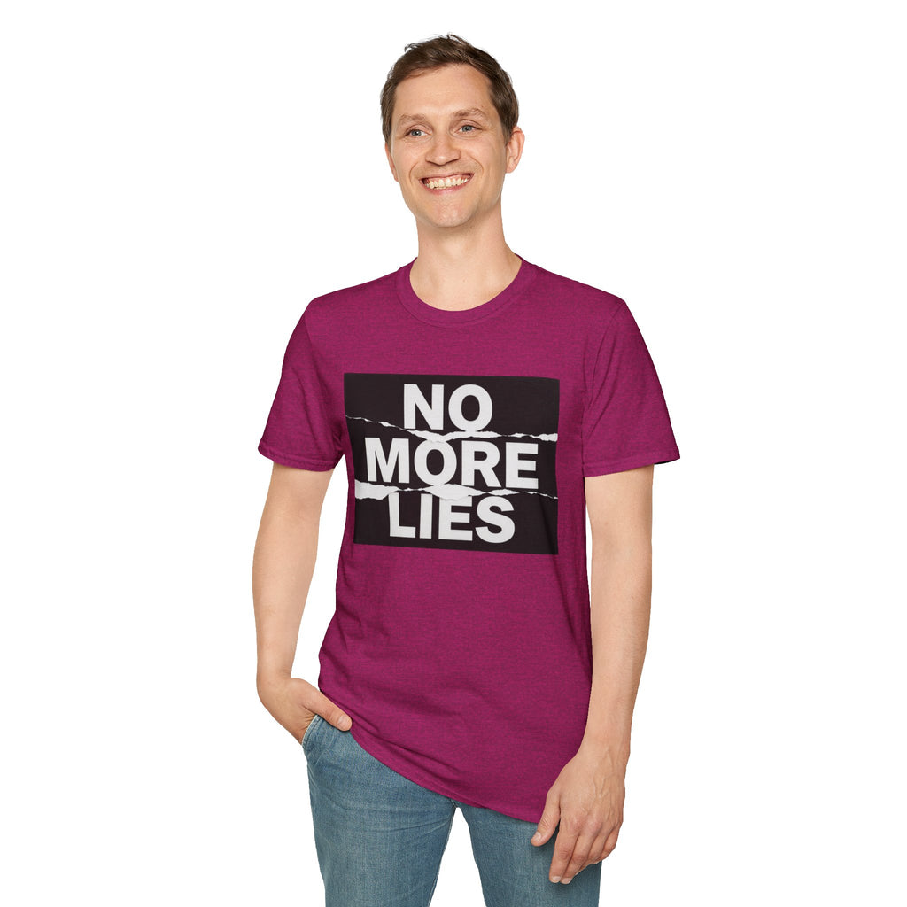 No More Lies T-Shirt — Bold Protest Graphic Tee