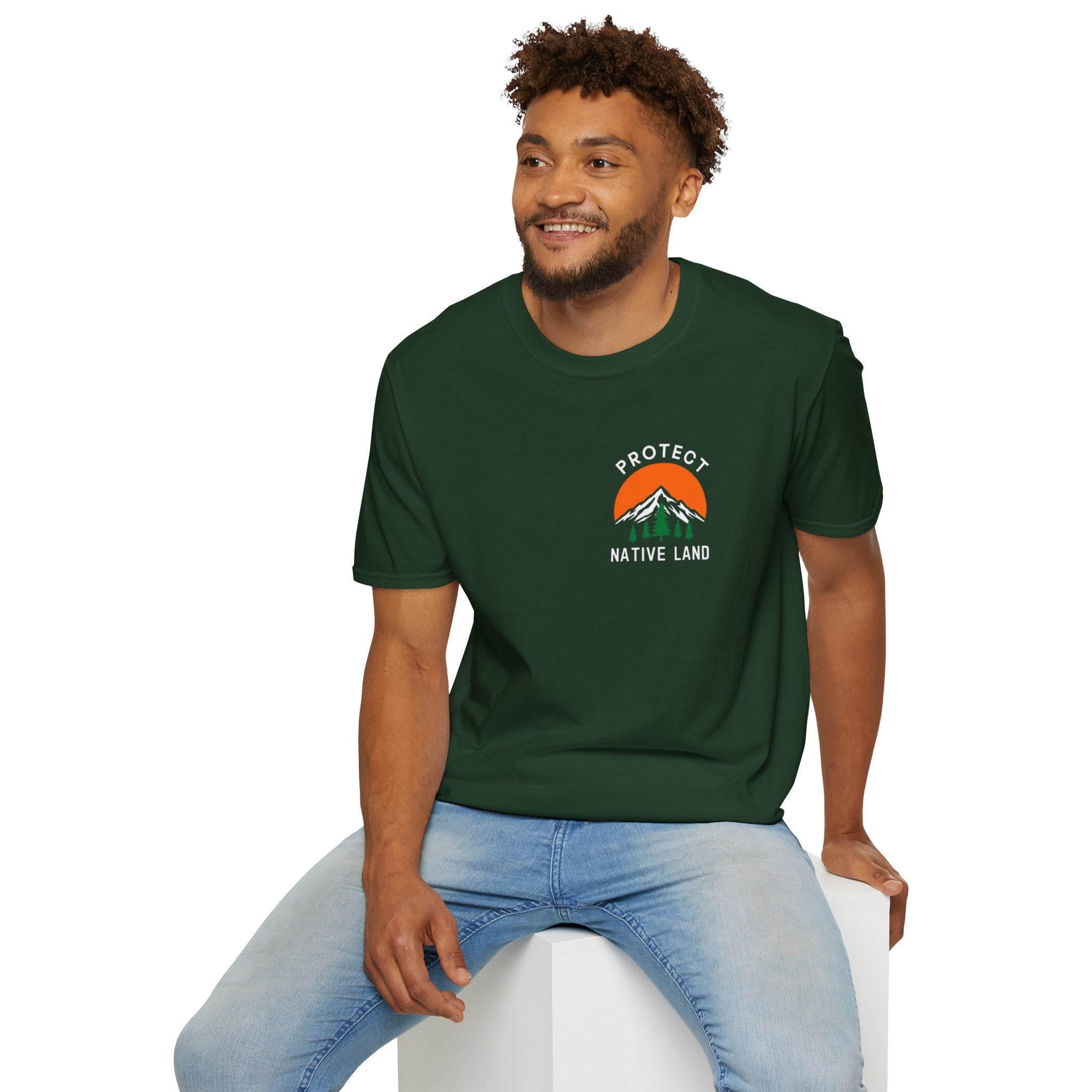 Protect Native Land Softstyle Unisex T-shirt