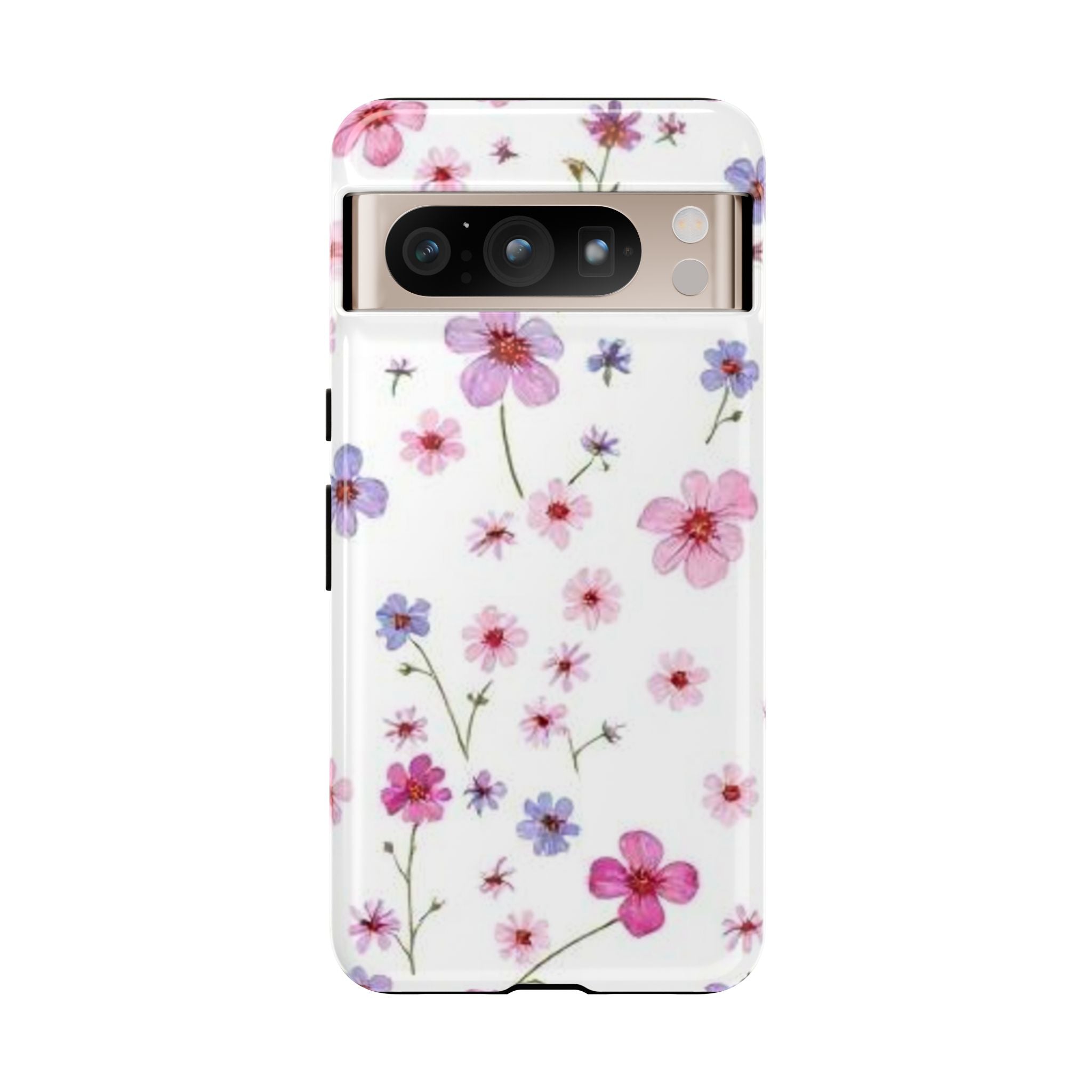 Pink Wildflower Tough Case for Android