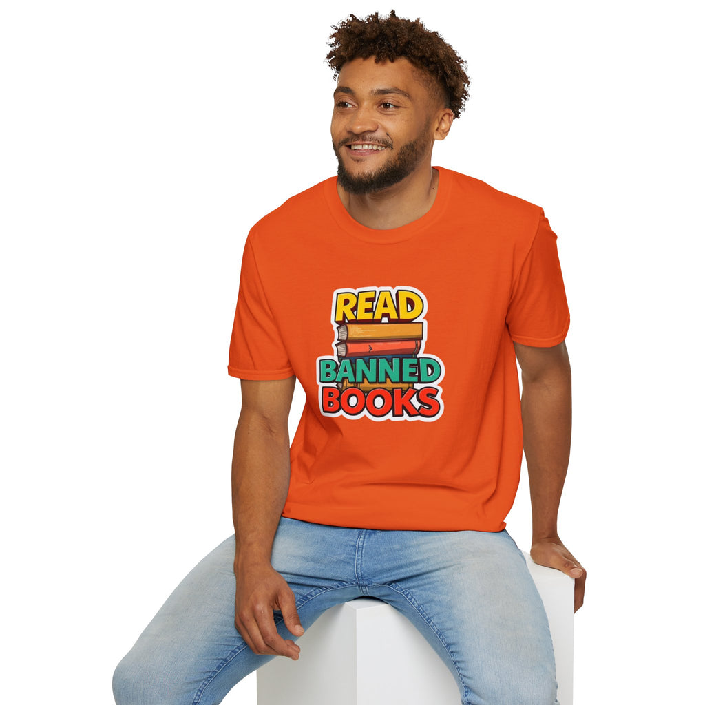 Unisex Softstyle T-Shirt - Read Banned Books