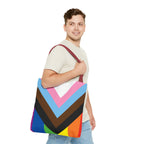 Inclusive Pride Flag Tote Bag