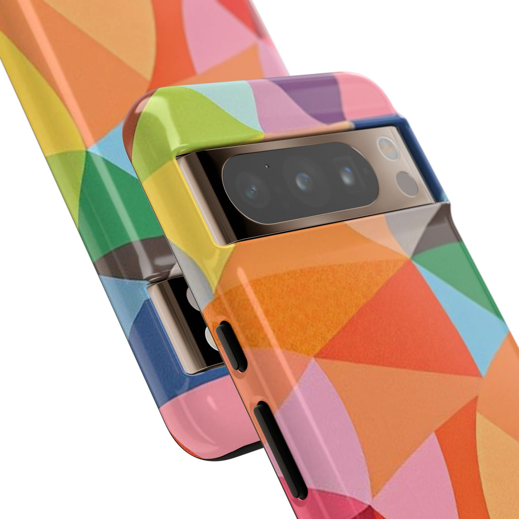 Colorful Geometric Tough Case for Android
