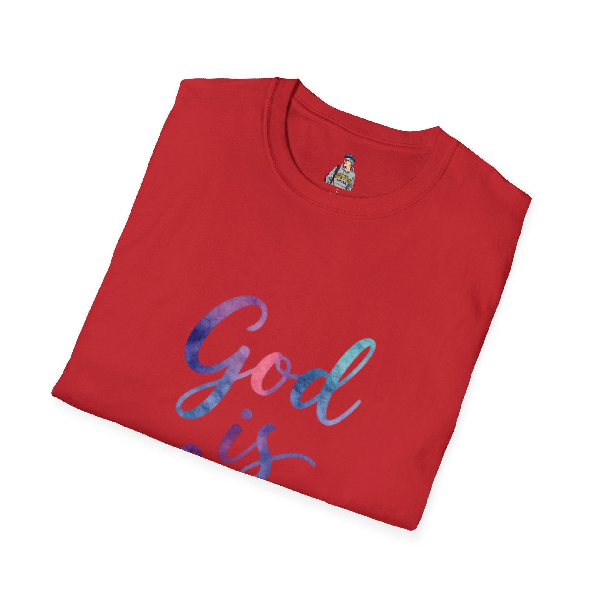 God Is Love T-Shirt — Colorful Tee