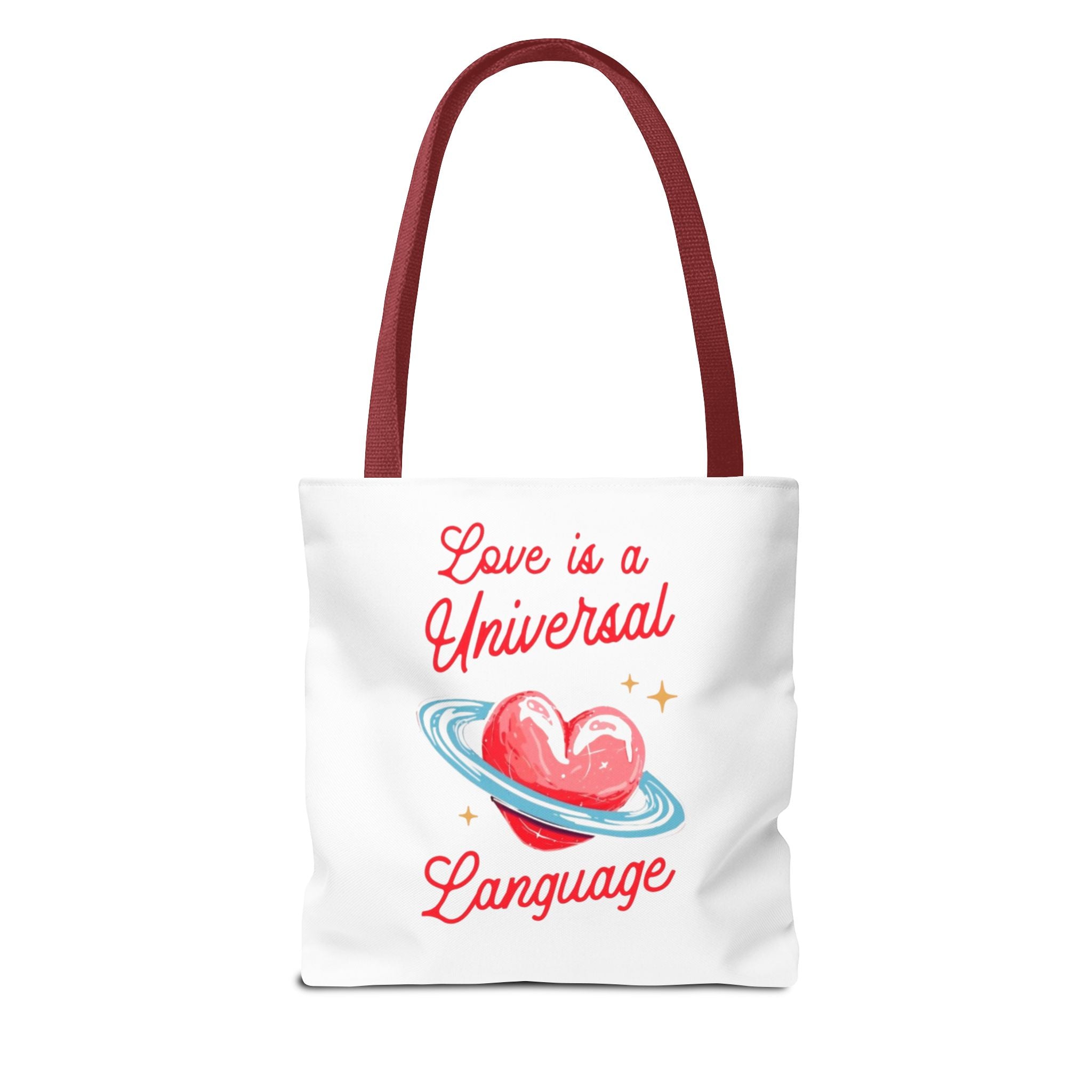 Love is a Universal Language Design - Tote Bag