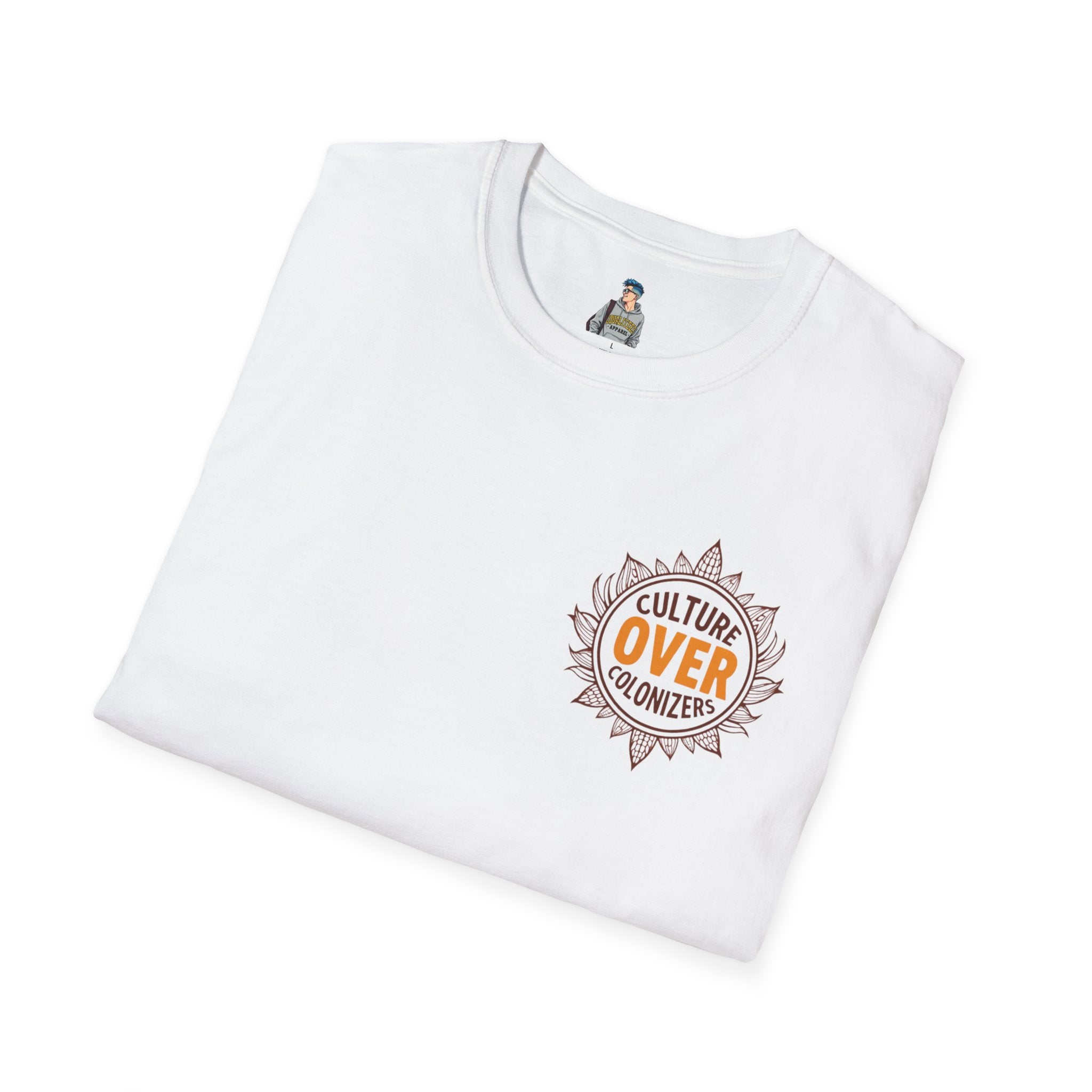 Culture Over Colonizers Unisex Softstyle T-Shirt