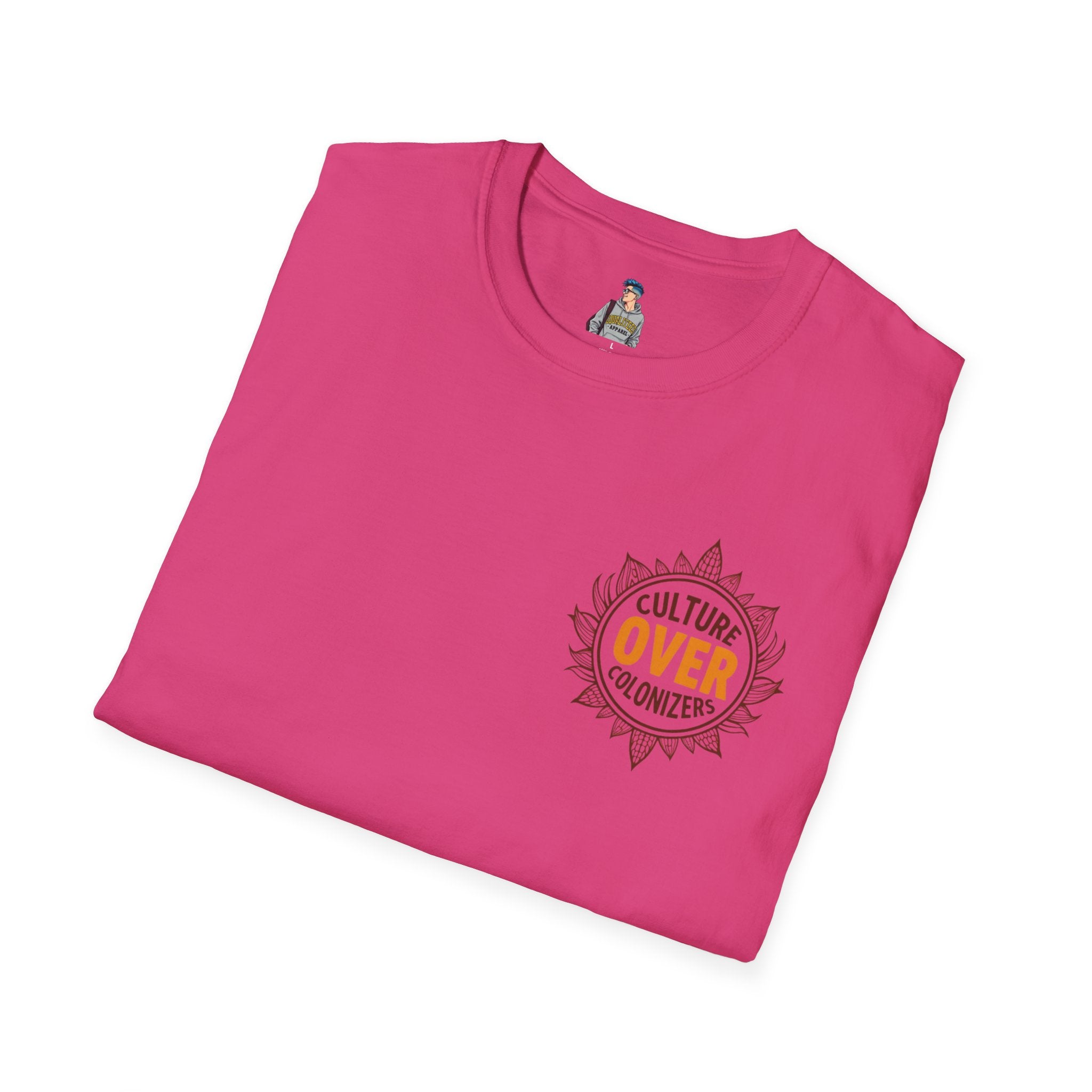 Culture Over Colonizers Unisex Softstyle T-Shirt