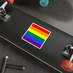 Die-Cut Stickers - Rainbow Flag