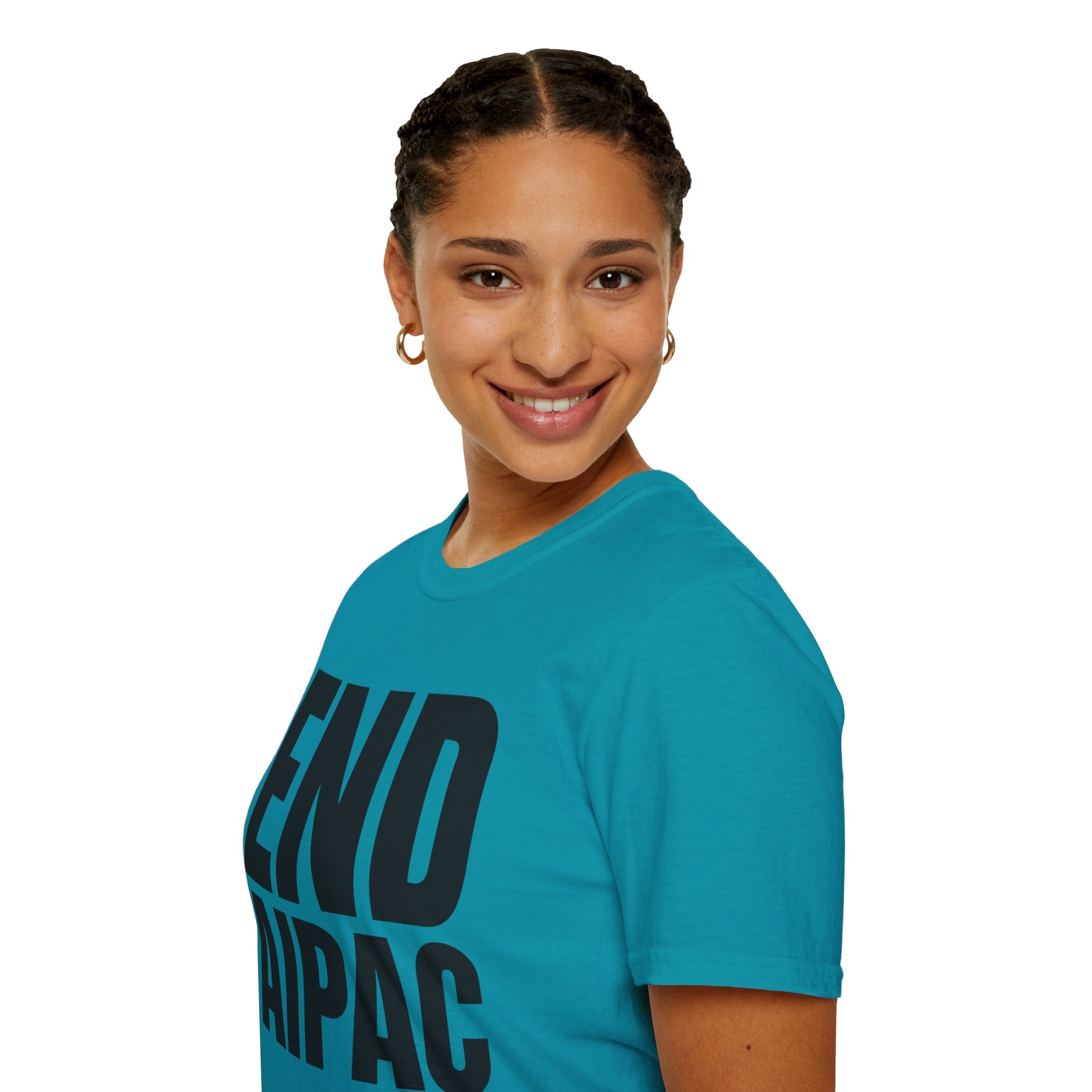 END AIPAC Bold Protest T-Shirt
