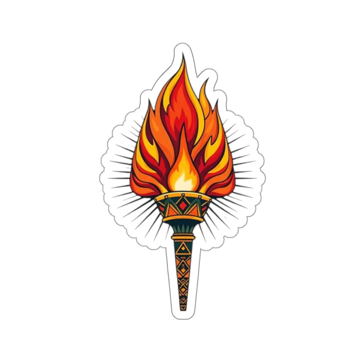 Die-Cut Stickers - Torch of Enlightenment