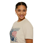 Democracy First T-Shirt | Unisex Softstyle Tee for Equality & Justice