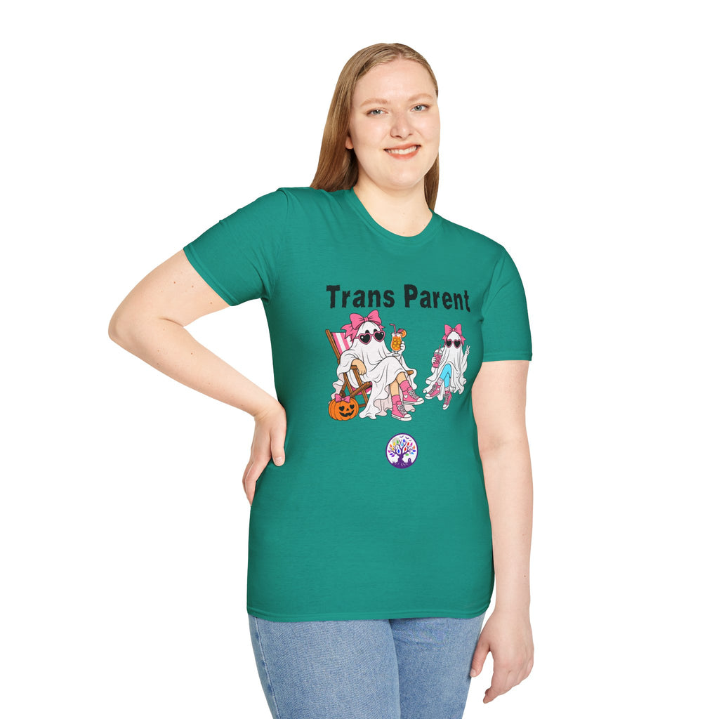 Trans Parent 1 Halloween Pride Tree Las Vegas T-Shirt