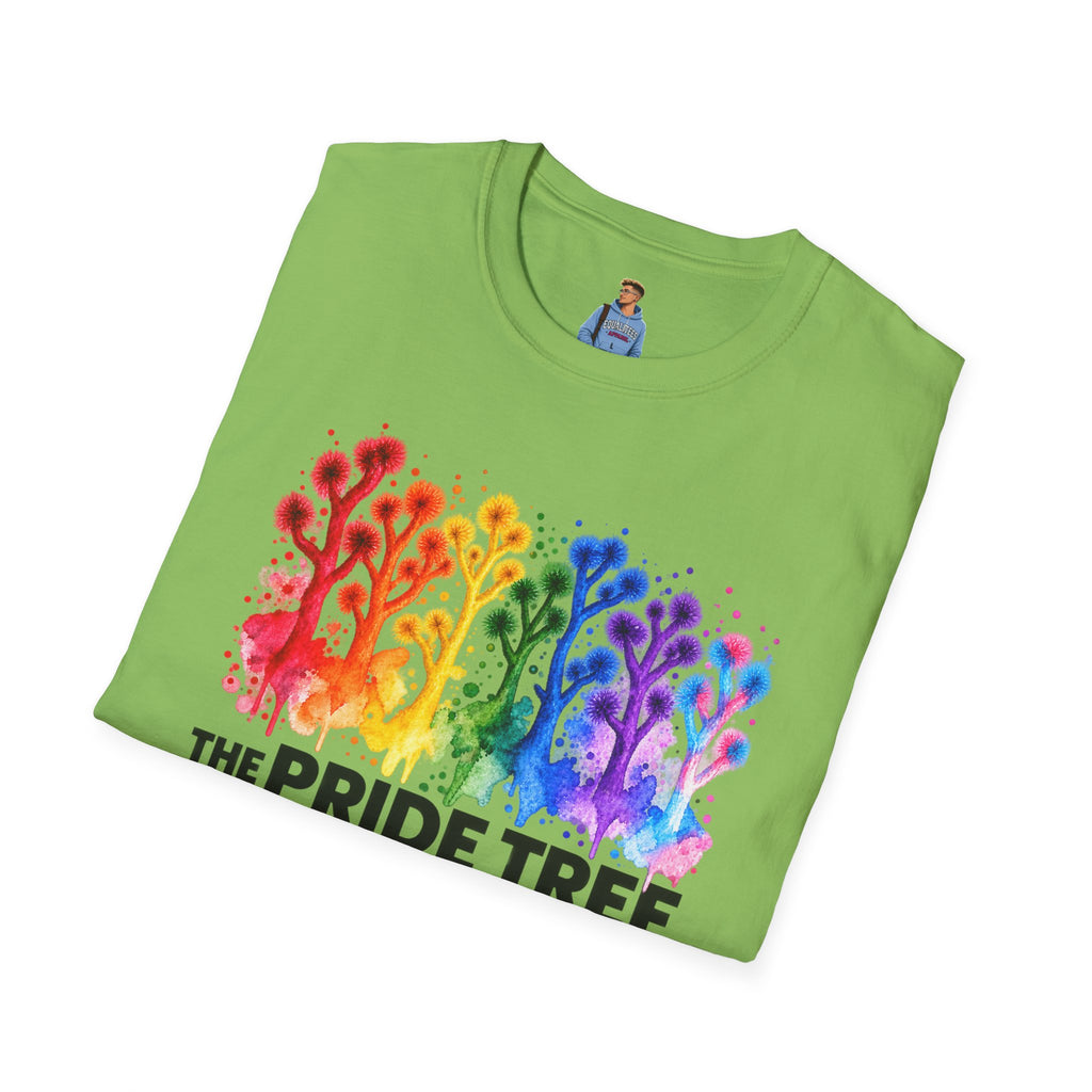 Pride Tree Las Vegas T-Shirt - Black Text